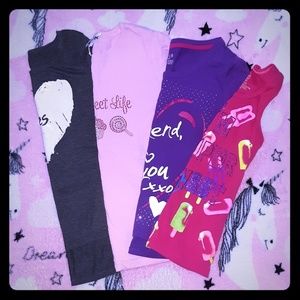 Four Large Girls tees and tank ...BUNDLE AND SAVE